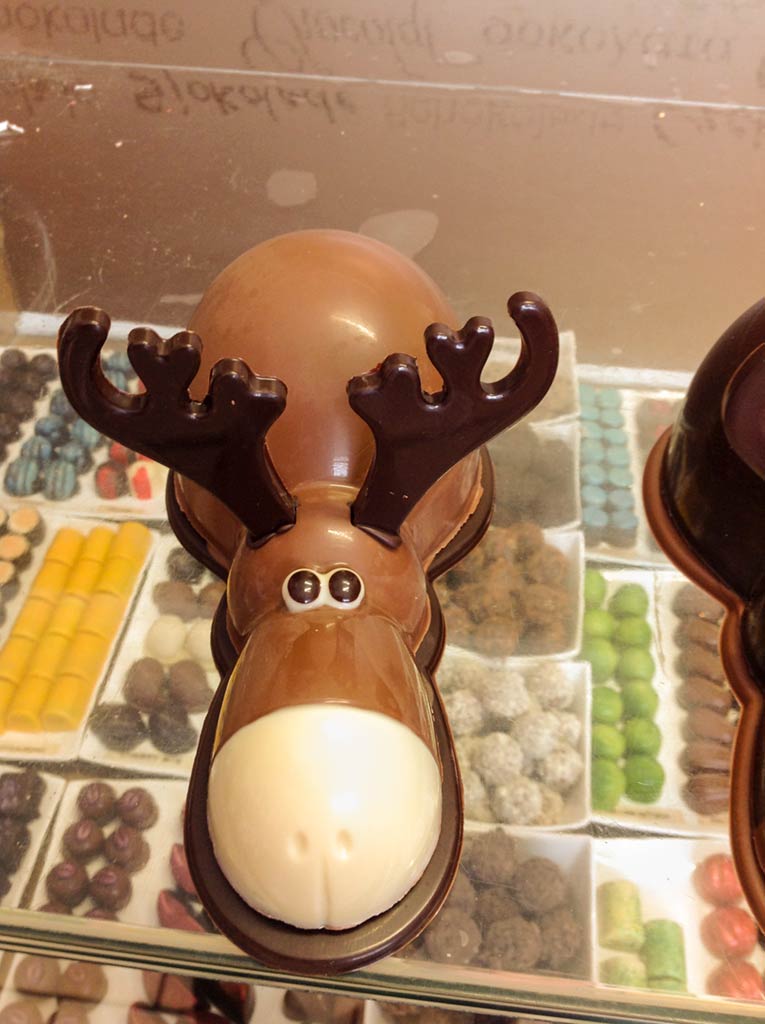 So my nose is not red, Ho Ho Ho.